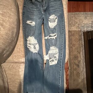 KanCan Distressed Blue Jeans